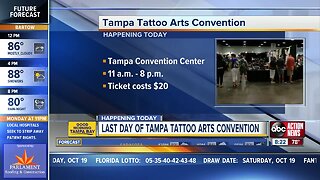 Tampa Tattoo Arts Convention continues today downtown