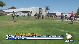 Man arrested in attempted kidnapping