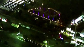 Las Vegas police release aerial video from night of mass shooting