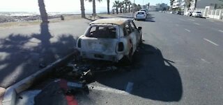 WATCH: Sea Point man who feeds homeless people during lockdown has car torched (W8y)