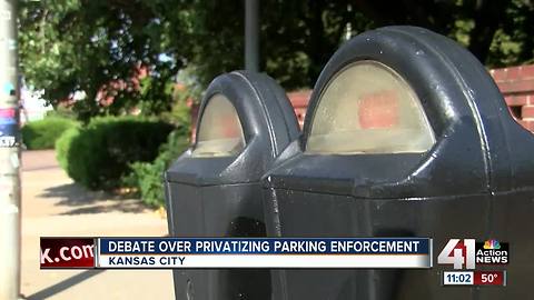 Debate over privatizing parking enforcement