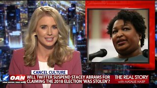 The Real Story - OANN Stacey Abrams Claiming 2018 Election 'Stolen'