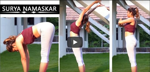 Yoga Surya For Weight Loss | Sun Salutations Yoga For Beginners | Power Yoga