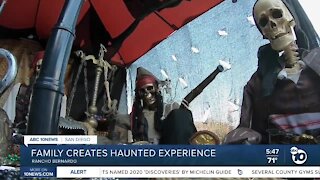 Rancho Bernardo family creates haunted house experience