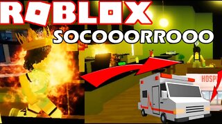 ROBLOX ACIDENTE NO RESTAURANTE FOMOS PARAR NO HOSPITAL BROOKHAVEN