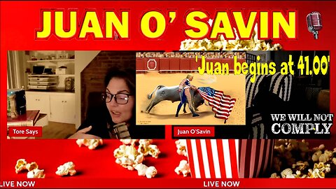 Juan O Savin 6/28/24 (related info and 'Laptop from Hell' links in description)