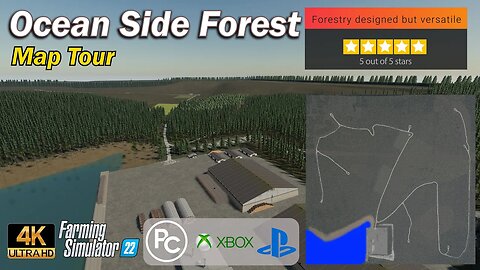 Ocean Side Forest | Map Tour | Farming Simulator 22