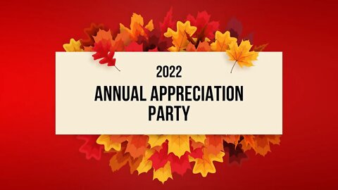 2022 Annual Customer Appreciation Party