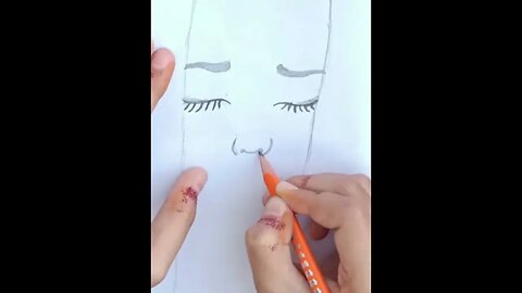 Very easy to draw side face