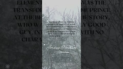Quotes by Jordan Peterson "Frozen"