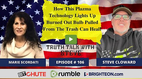 EESystem & Plasma Bed is changing Lives & Health! | Truth Talk with Steve interviews Marie Scodari