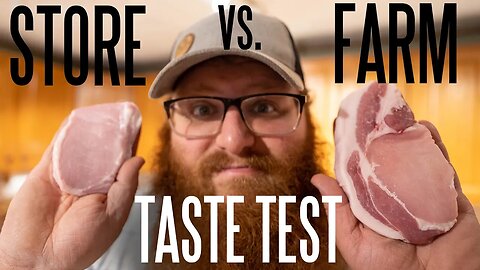 Pasture Raised Vs. Conventional Pork Chops