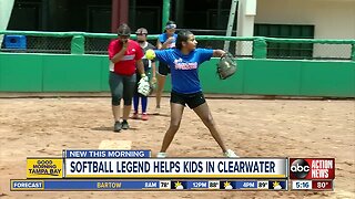 Olympic star makes sure all Clearwater girls can play softball