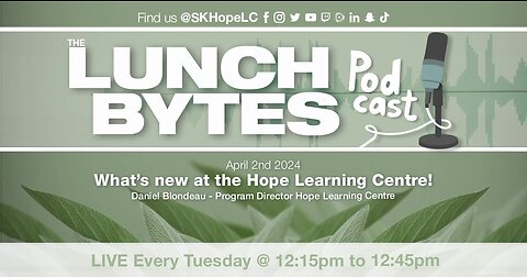 LB - Whats New at the Hope Learning Centre