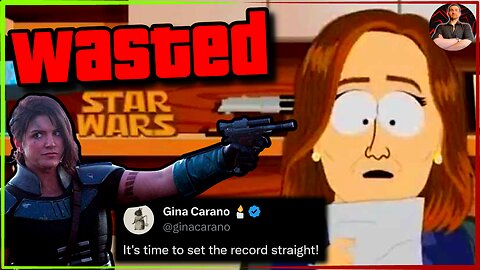 Gina Carano DESTROYS Kathleen Kennedy! South Park Started WOKE Disney ROAST & Cara Dune FINISHED IT!