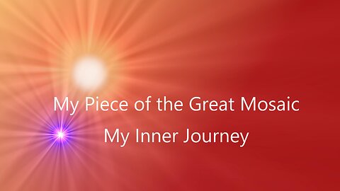 My Piece of the Great Mosaic - My Inner Journey by Carmen Nadon