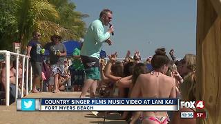 COUNTRY SINGER FILMS MUSIC VIDEO AT LANI KAI