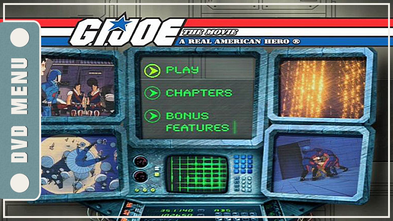 G.I. Joe The Movie DVD Menu