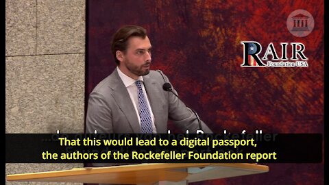 Dutch Leader Exposes Globalist Rockefeller Foundation in Shock Speech (Video)