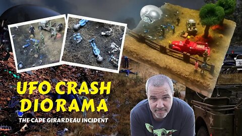 UFO Crash Diorama Photos