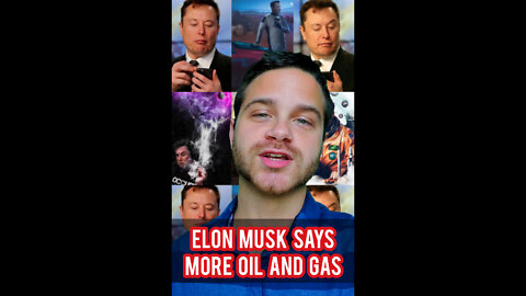 Elon Musk Says More Oil, Gas And Drilling Or "Civilization Will Crumble"