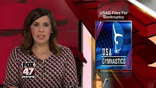 USA Gymnastics declares bankruptcy