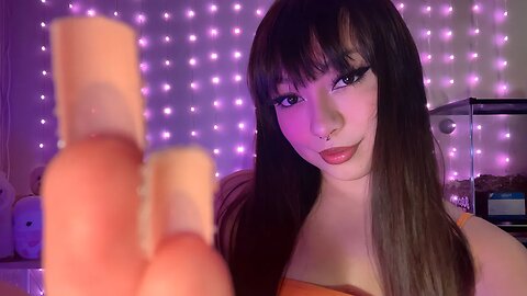 ASMR Close Hand Movements & Whispers | Visual Triggers