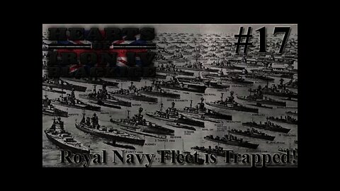 Hearts of Iron IV BlackICE - Britain 17 The Royal Navy's fleet is Trapped!