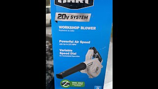 Hart Workshop Blower MODEL HPWB01 Unboxing and Review