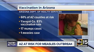 Arizona's top health official warns of 2019 outbreak risk
