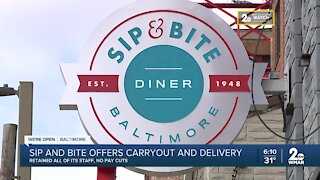 Sip & Bite offers carryout and delivery