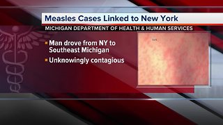 Michigan measles cases linked to New York