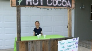 Young girl raised money for Grandma's Place