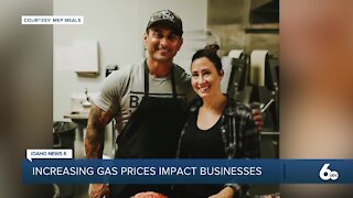 Rising gas prices impact local delivery service