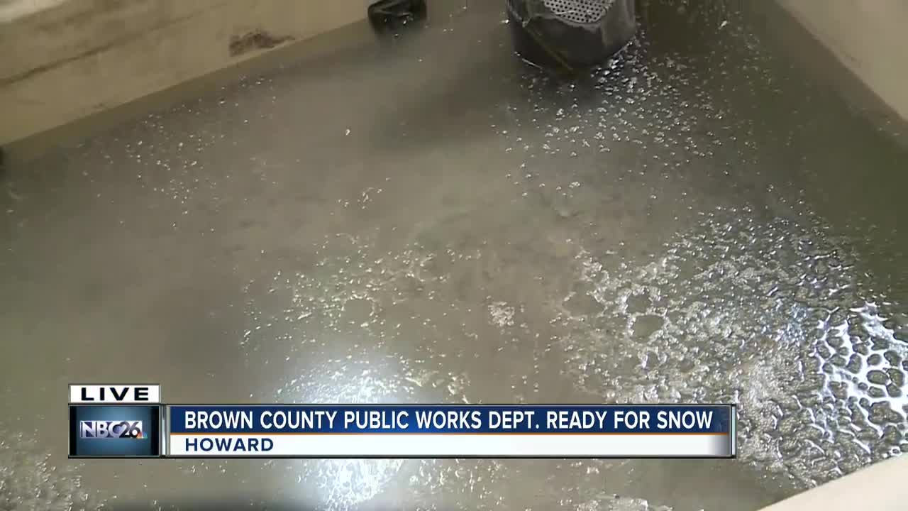 Brown County Public Works in full swing winter prep mode