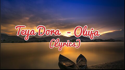Teya Dora - Oluja (Lyrics) || Sunset view || Boat