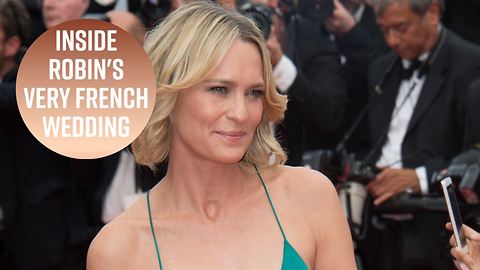 Robin Wright has bohemian wedding in the South of France