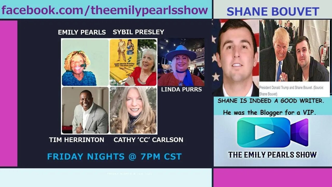 THE EMILY PEARLS 'LIVE' TELEVISION SHOW