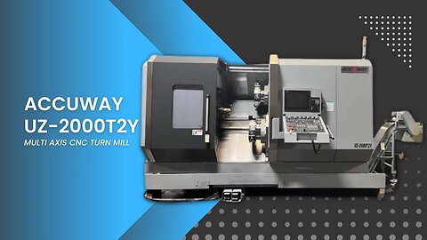 ACCUWAY UZ-2000T2Y MULTI AXIS CNC TURN MILL SKU 2362 – MachineStation