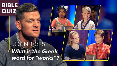 Bible Quiz: What is the Greek word for "works"?