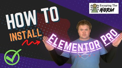 How To Install Elementor Pro In WordPress In 2022 #017
