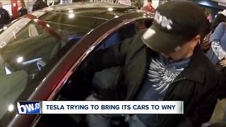 Tesla wants to open store in Buffalo