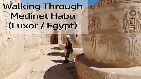 Ankhs All Over Medinet Habu in Luxor, Egypt! #egypt #luxor #ancientegypt #ankh