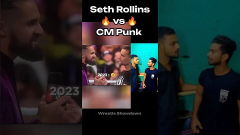 Seth Rollins and CM Punk 🔥 WWE Then vs Now Edits 💪 #shorts #sethrollins #cmpunk