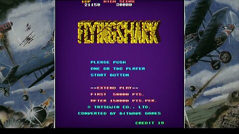 Flying Shark / Sky Shark PC 2023 Gameplay