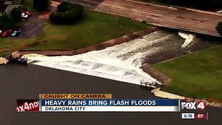 Heavy flooding in Okalahoma