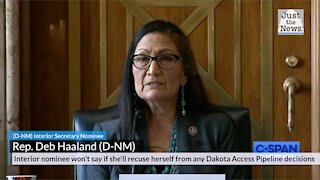 Interior nominee won't say if she'll recuse herself from any Dakota Access Pipeline decisions