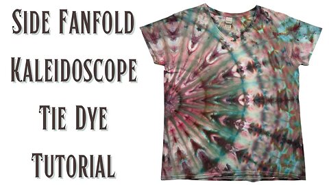 Tie-Dye Designs: Side Fanfold Kaleidoscope Incline Ice Dye PRO Chem