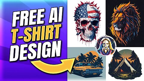 Leonardo Ai T-Shirt Design Tutorial | Best FREE Midjourney Alternative for Print on Demand