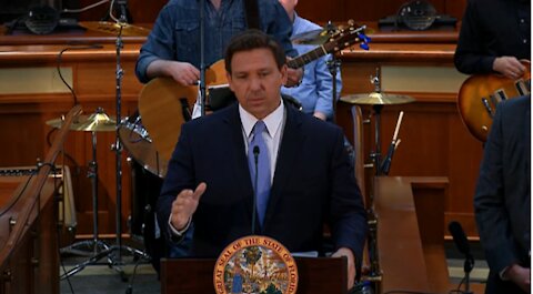 Florida Governor Ron DeSantis Says No to Vaccine Passports